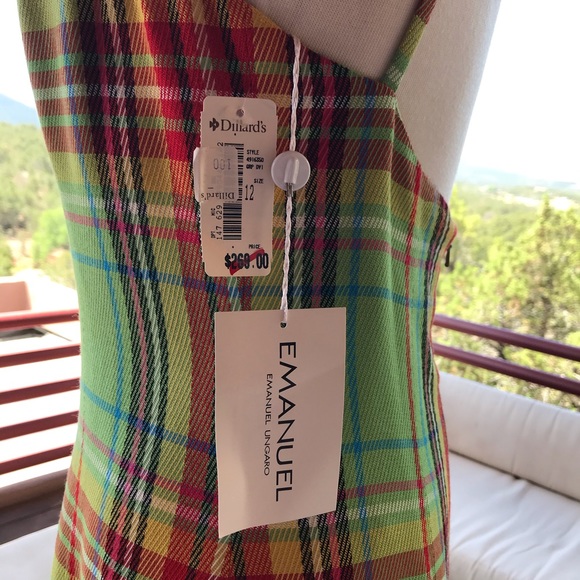 Vintage Emanuel Ungaro Dress NWT 12/46 - Picture 2 of 8